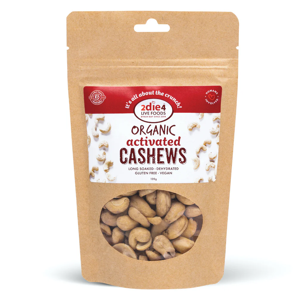 2die4 Activated Organic Cashew Nuts