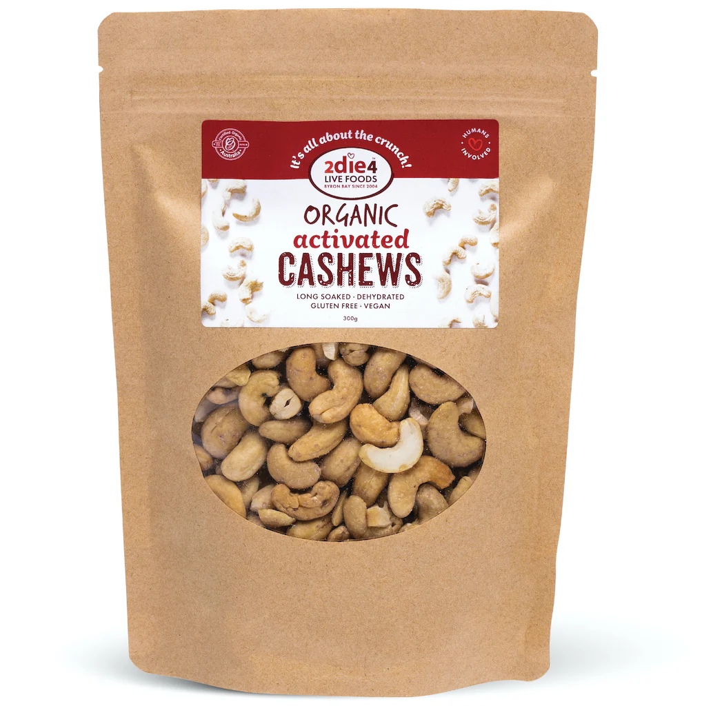 2die4 Activated Organic Cashew Nuts - Image 2