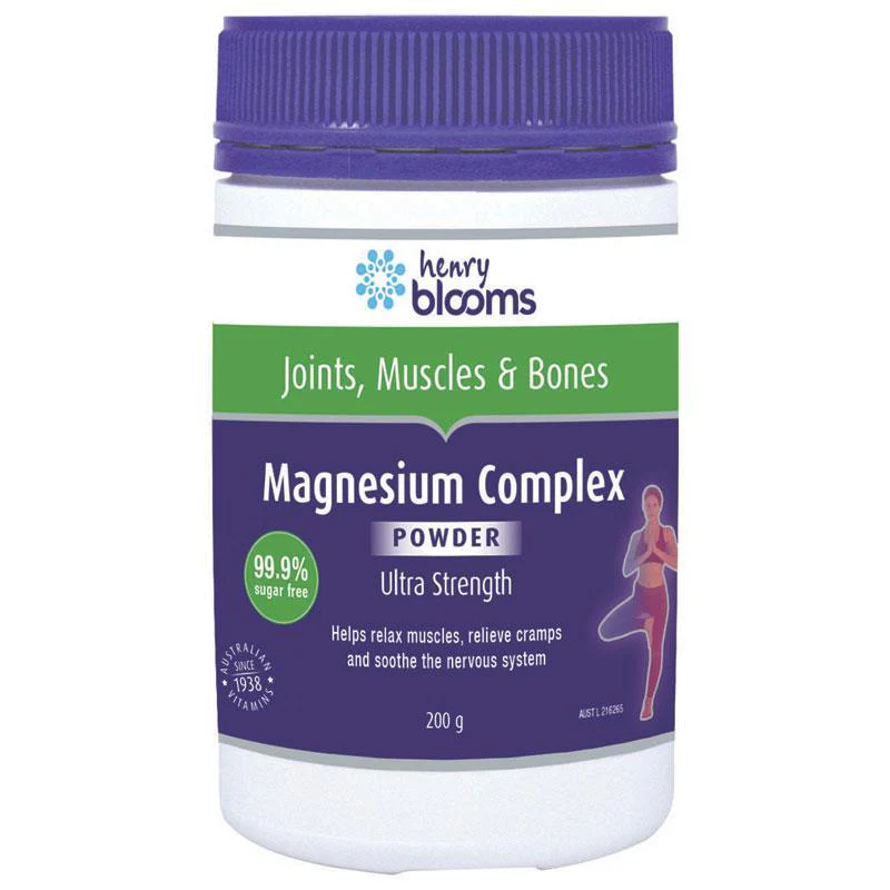 Henry Blooms Magnesium Complex Powder 200g