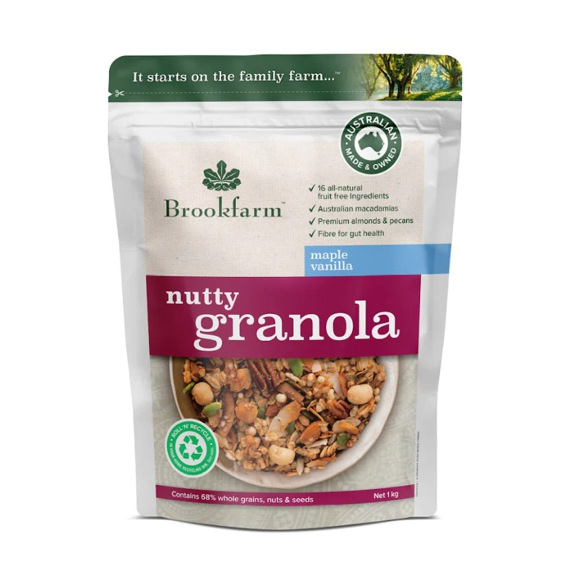 Brookfarm Nutty Granola Maple Vanilla