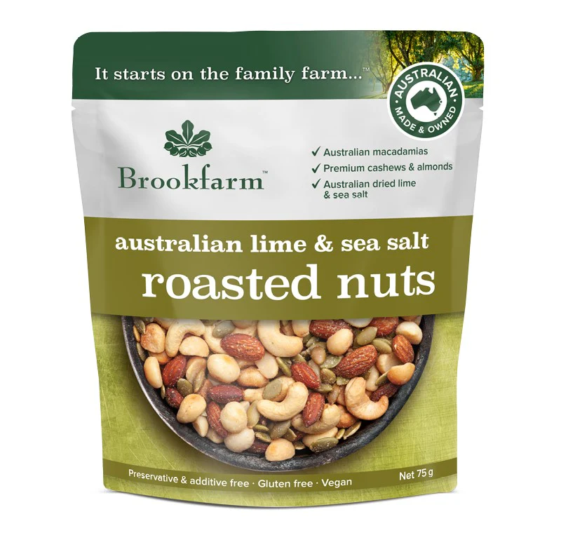 Brookfarm Roasted Nuts 75g