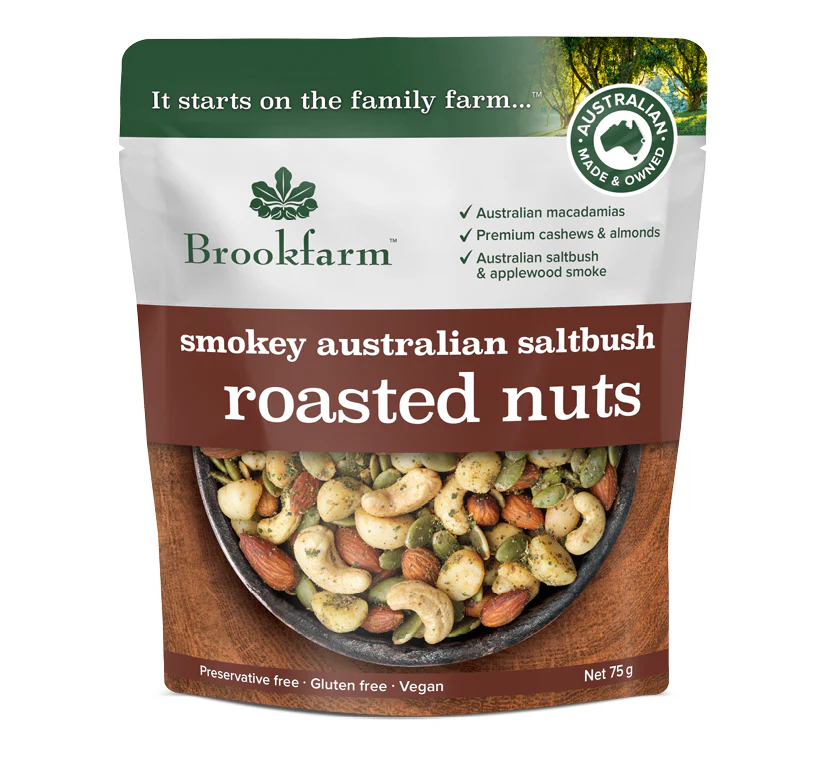 Brookfarm Roasted Nuts 75g - Image 2