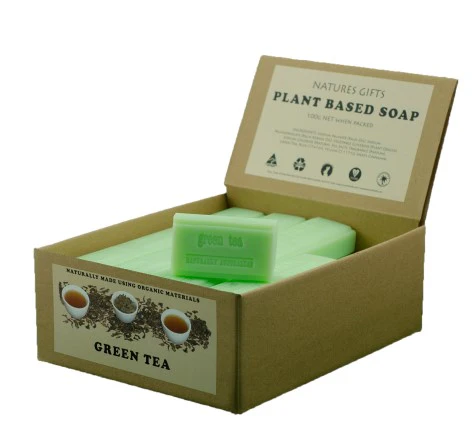 Clover Fields Green Tea Bar Soap (box of 36)