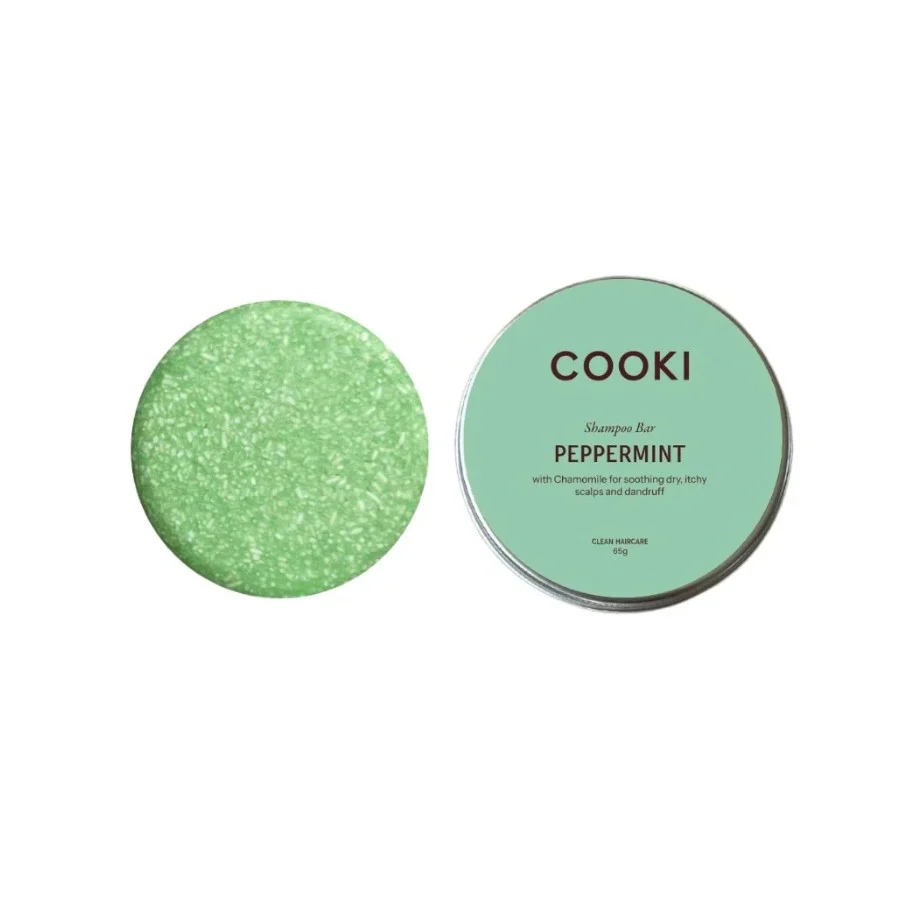 Cooki Haircare Peppermint & Chamomile Shampoo Bar - Image 2
