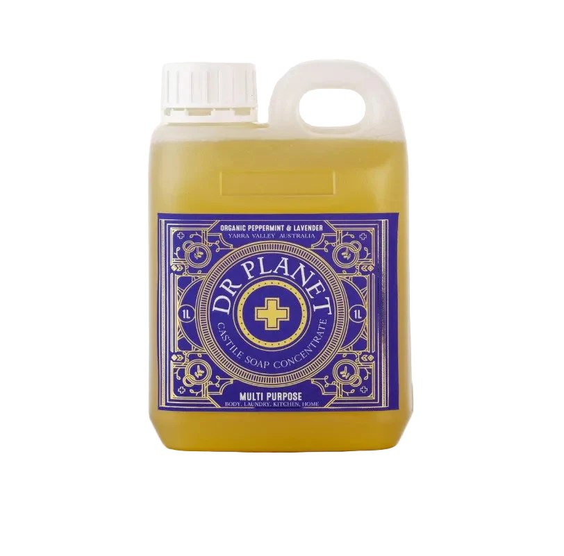 Dr Planet Organic Castile Soap Peppermint & Lavender - Image 2