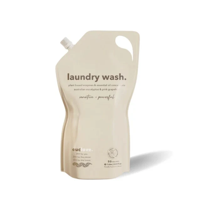 Euclove Laundry Liquid 1 Litre Refill Pouch
