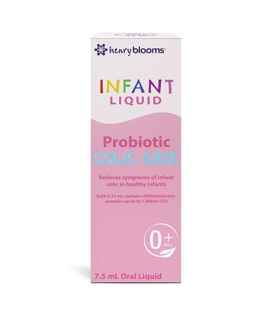 Henry Blooms Infant Liquid Probiotic Colic Eaze 7.5ml
