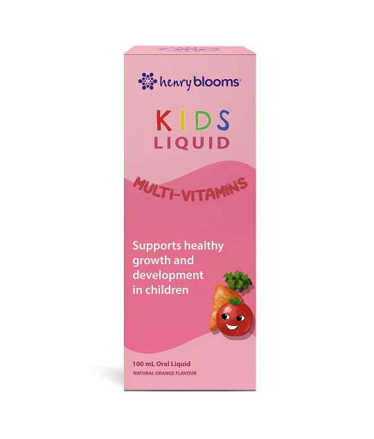 Henry Blooms Kids Liquid Multi-Vitamins 100ml