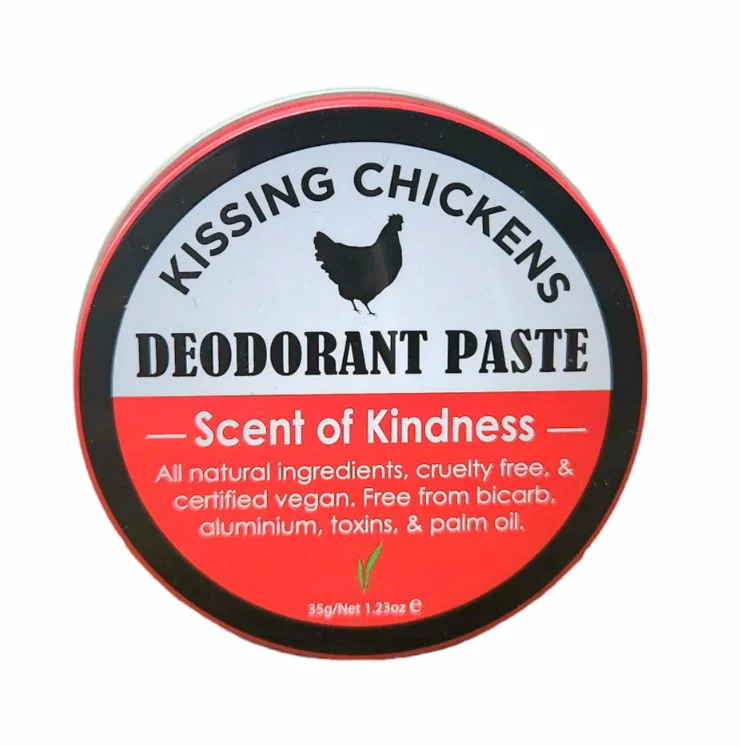 Kissing Chickens Natural Deodorant Paste Scent of Kindness 35g