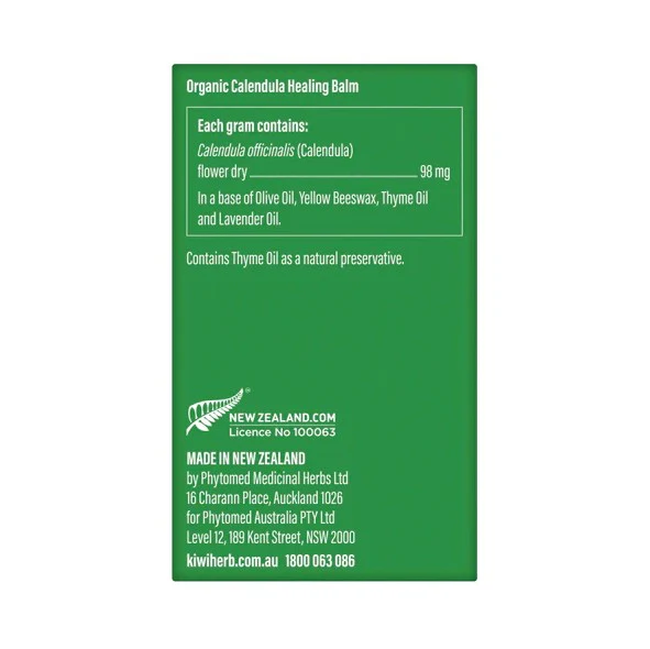 Kiwiherb Organic Calendula Healing Balm 28g - Image 2