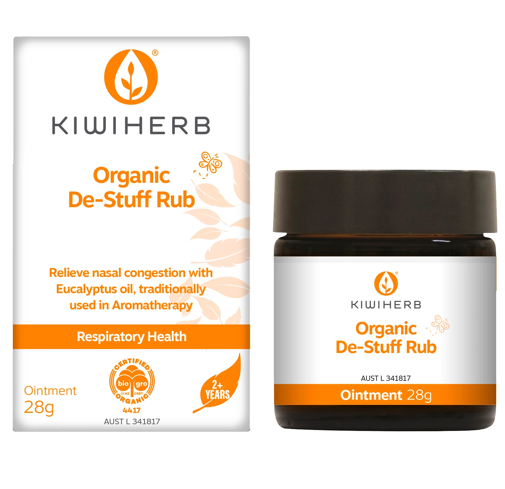 Kiwiherb De-Stuff Rub
