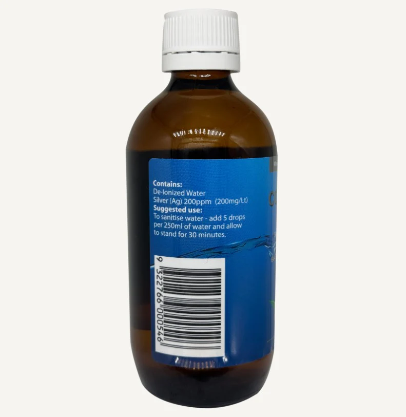 Medicines From Nature Ultimate Colloidal Silver 200PPM 200ml - Image 2