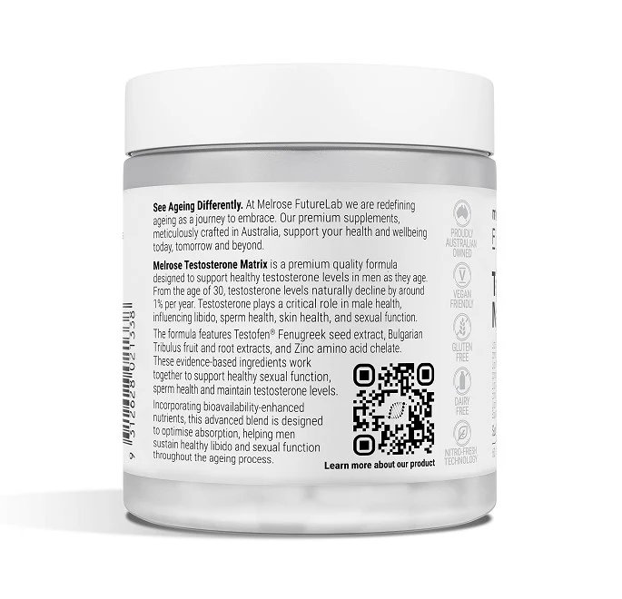 Melrose FutureLab Testosterone Matrix 60 capsules - Image 2