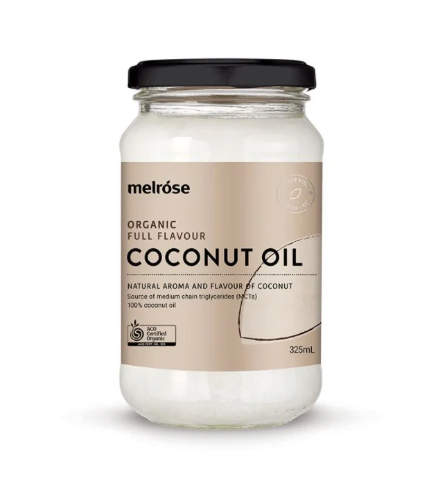 Melrose Organic Full Flavour Coconut Oil 325ml