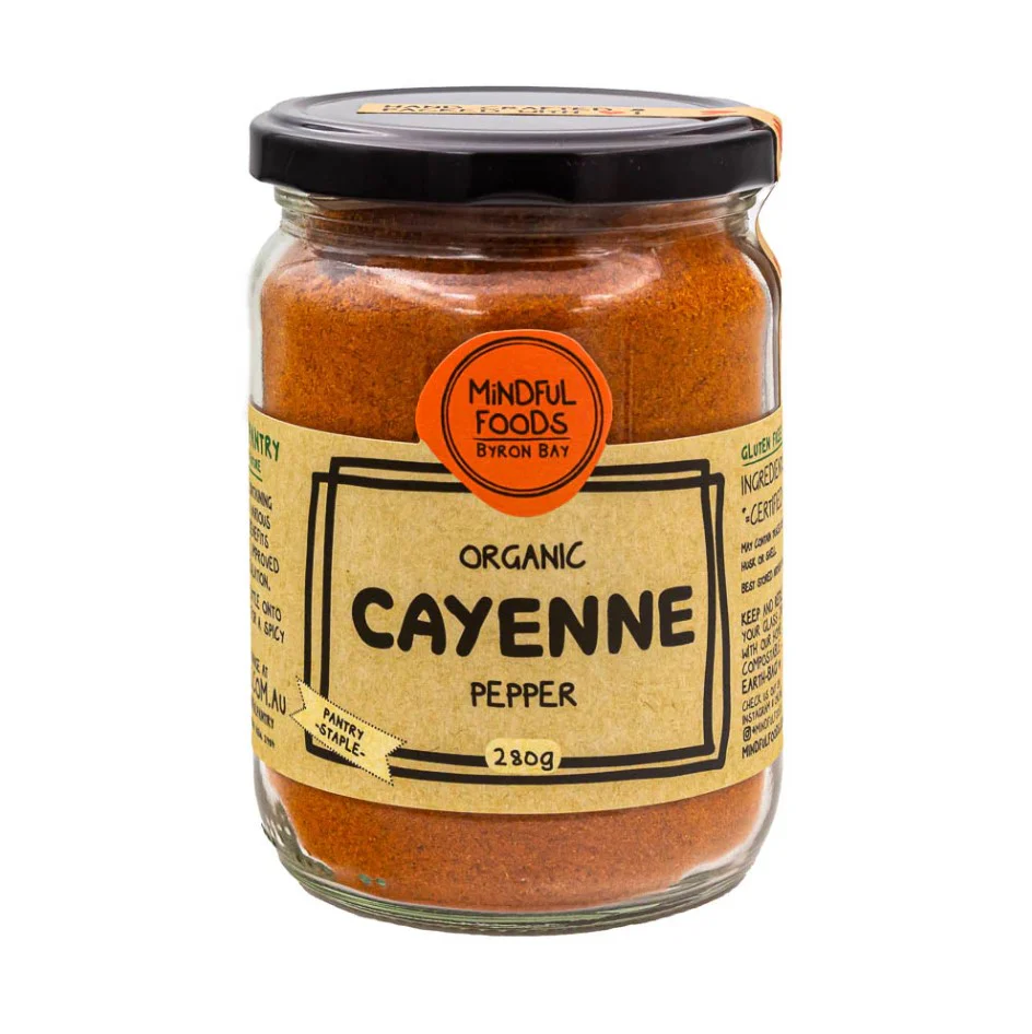 Mindful Foods Cayenne Pepper Organic - Image 2