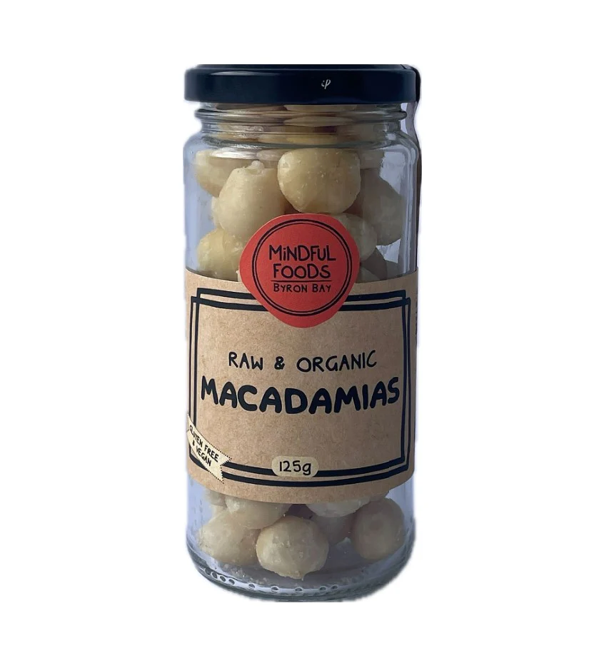 Mindful Foods Raw Macadamia Organic