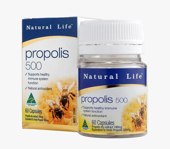 Natural Life Propolis High strength 500mg - Image 2