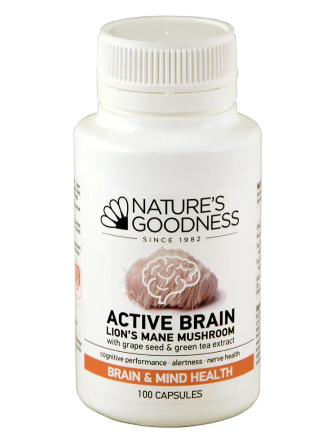 Nature's Goodness Active Brain 100 Capsules