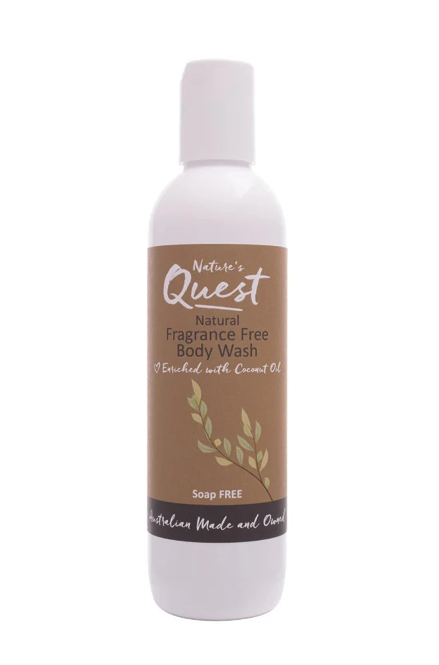 Nature's Quest Fragrance Free Body Wash 500ml