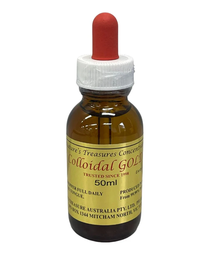 Nature's Treasures Colloidal Gold 50ml