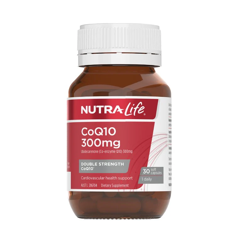 Nutra-Life Coq10 300Mg Double Strength