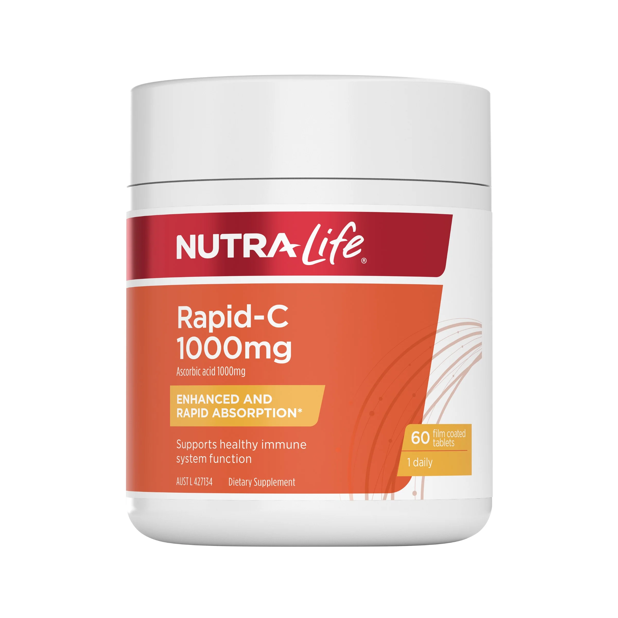 Nutra-Life Rapid-C 1000mg 60 tablets