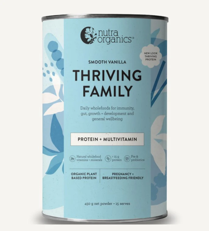 Nutra Organics Thriving Protein Smooth Vanilla