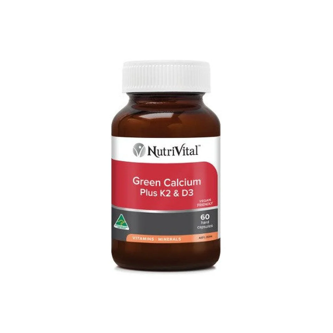 NutriVital Green Calcium Plus K2 & D3 - Image 2