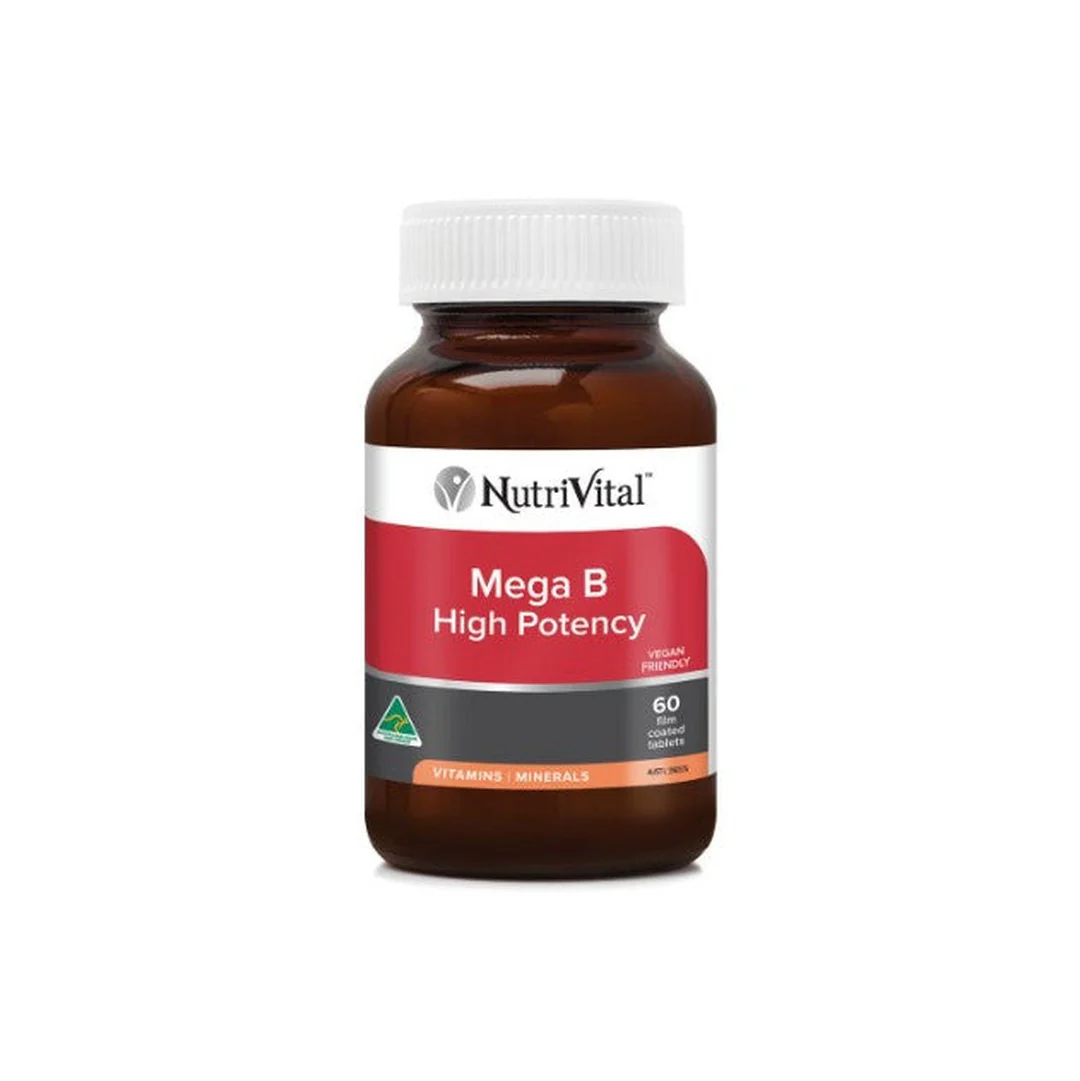 NutriVital Mega B High Potency Tablets