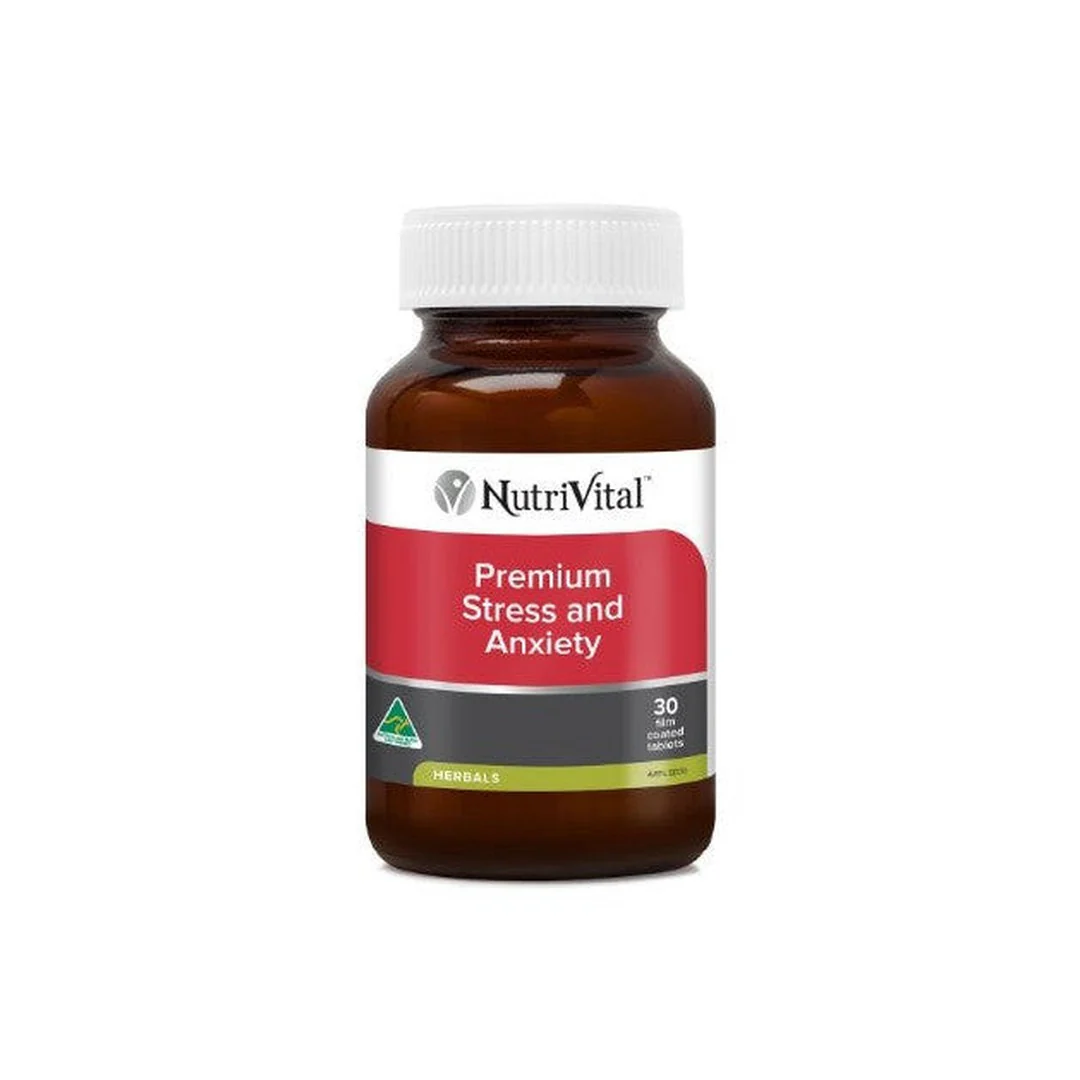 NutriVital Premium Stress & Anxiety Tablets - Image 2