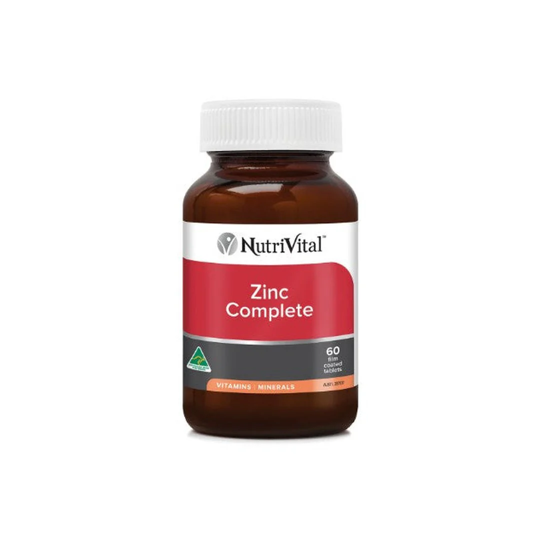 NutriVital Zinc Complete 60 Tablets