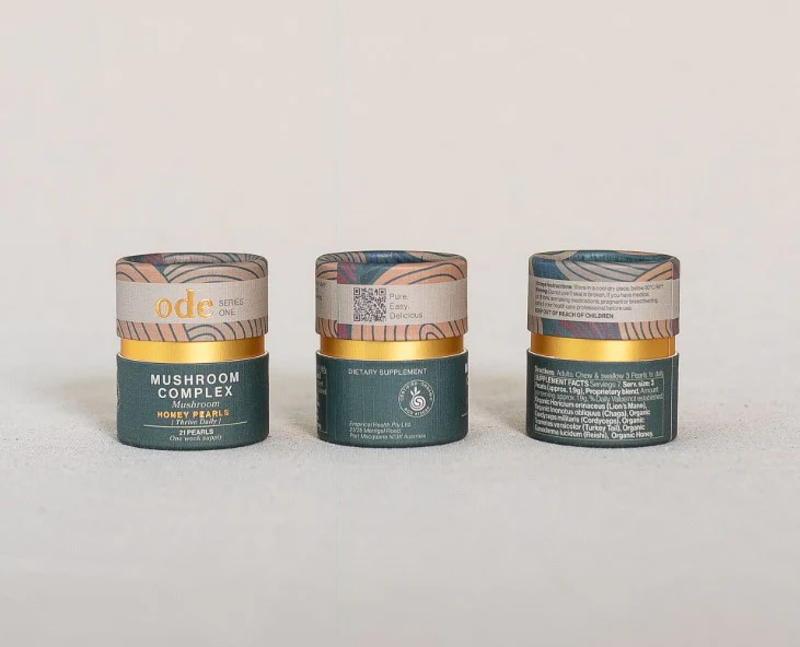 Ode Health Mushroom Complex Honey Pearls - Image 4