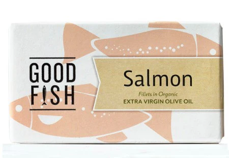Olive Green Organics Good Fish Salmon in Extra Virgin Olive Oil - Image 2