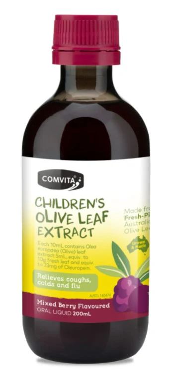 Comvita Olive Leaf Children's Mixed Berry 200ml
