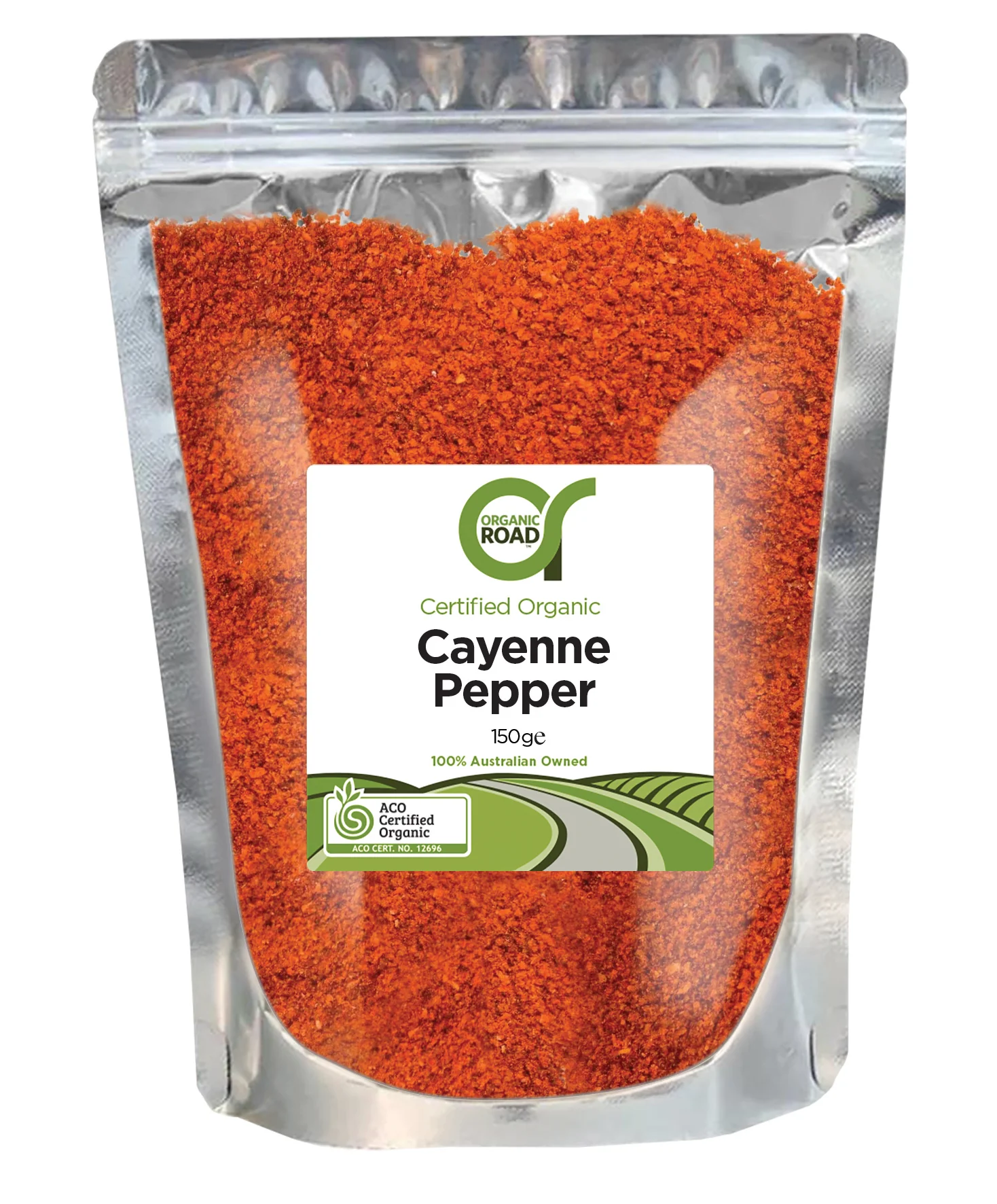 Organic Road Cayenne Pepper 150g