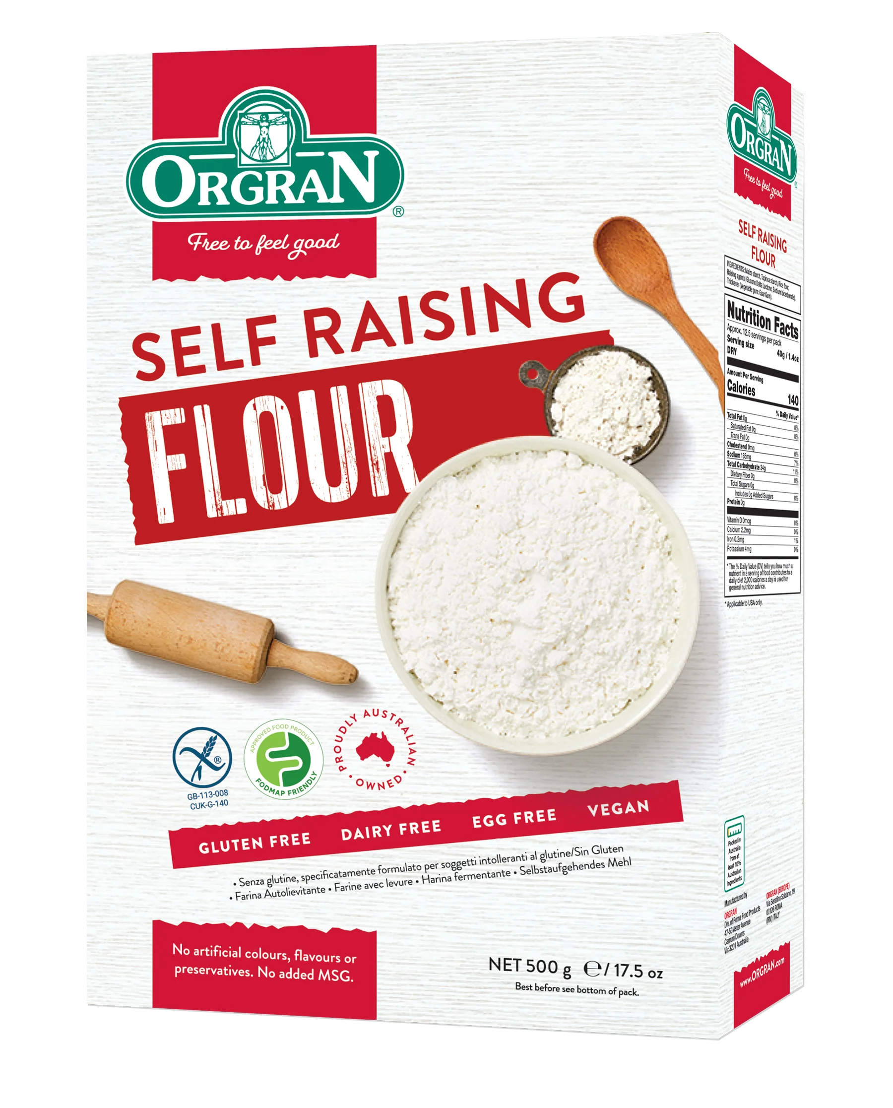 Orgran Flour Self Raising