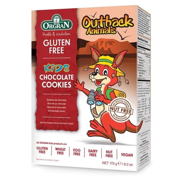Orgran Outback Animal Cookies 175g