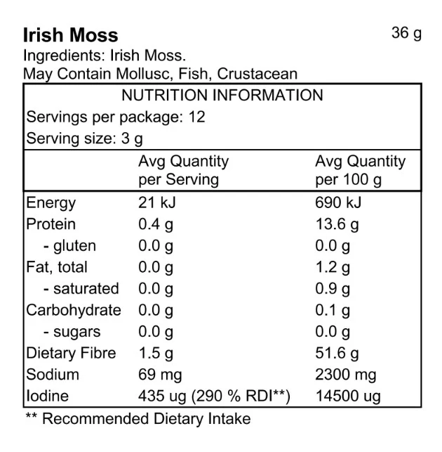 Pacific Harvest Irish Moss - Image 6