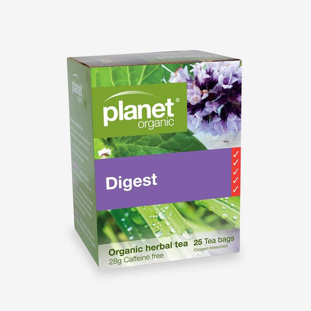 Planet Organic Digest Tea Bags 25 Tea Bags