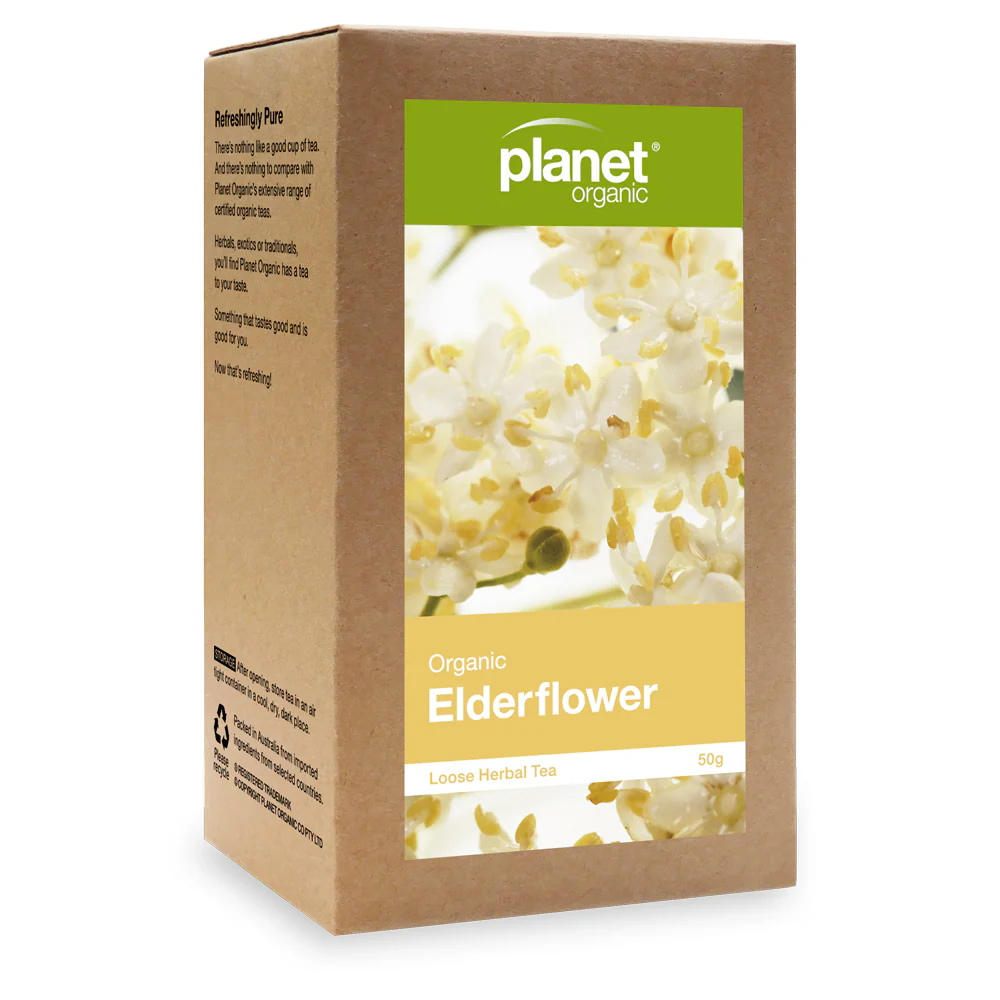 Planet Organic Elderflower Loose Herbal Tea