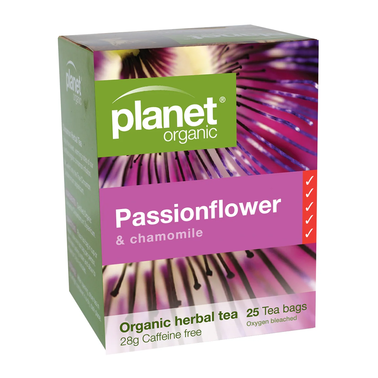 Planet Organic Tea Passionflower 25 tea bags
