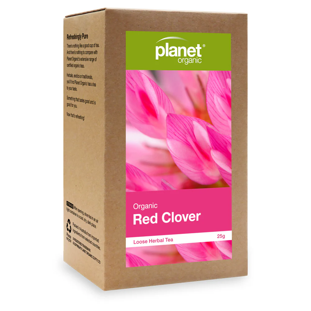 Planet Organic Red Clover Loose Leaf Tea 25g