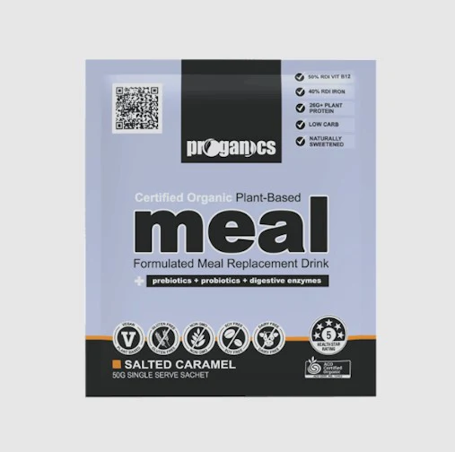 Proganics Plant-Based Meal Replacement 7 x 50g Sachets