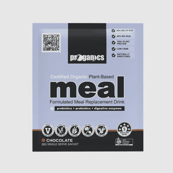 Proganics Plant-Based Meal Replacement 7 x 50g Sachets - Image 2