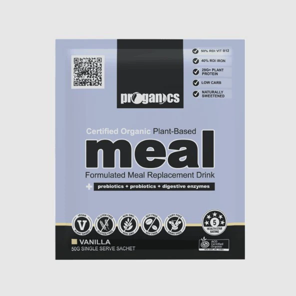 Proganics Plant-Based Meal Replacement 7 x 50g Sachets - Image 3