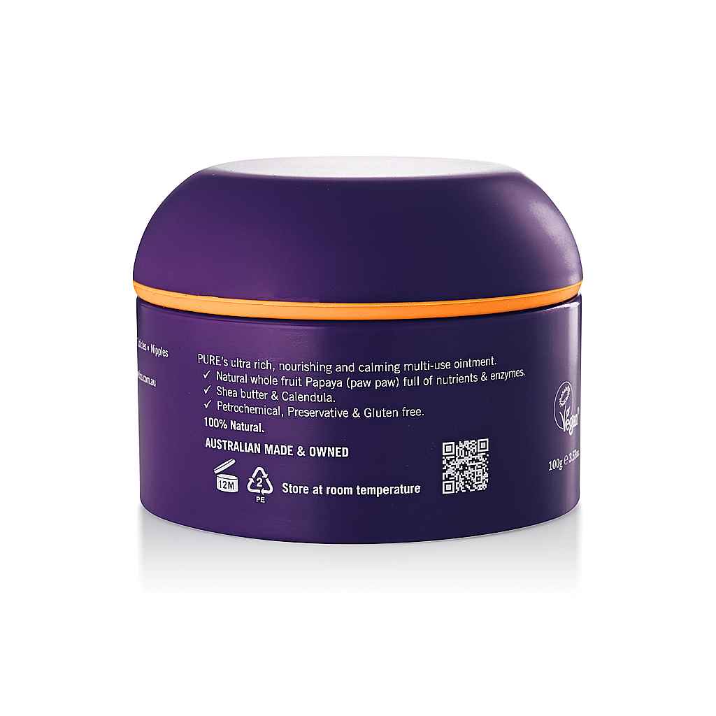 P'URE Papayacare Papaya Balm Multi-Use 100g - Image 3