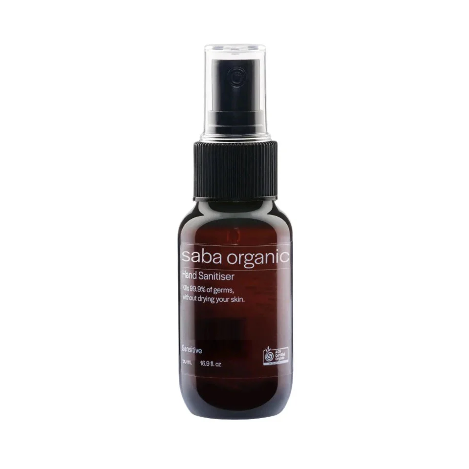 Saba Organic Hand Sanitiser Sensitive 50ml