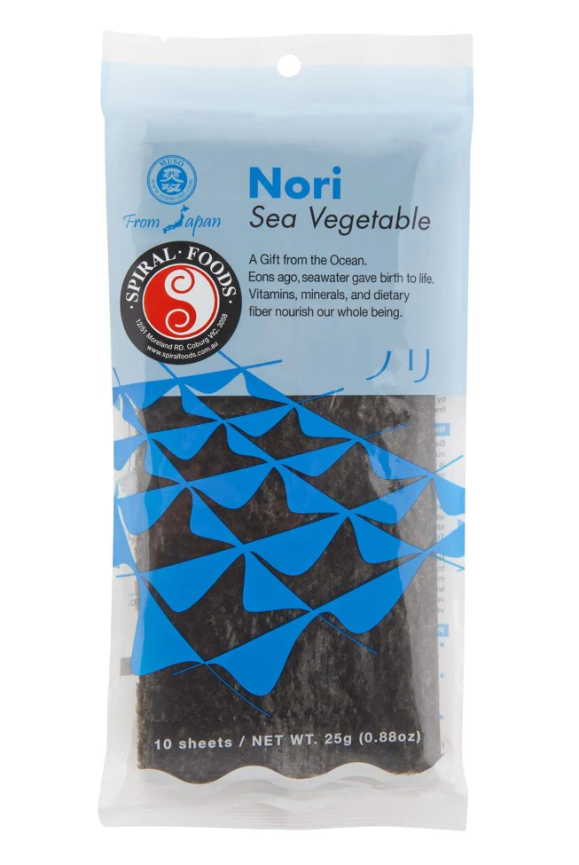 Spiral Foods Nori Sheets 10 Pack