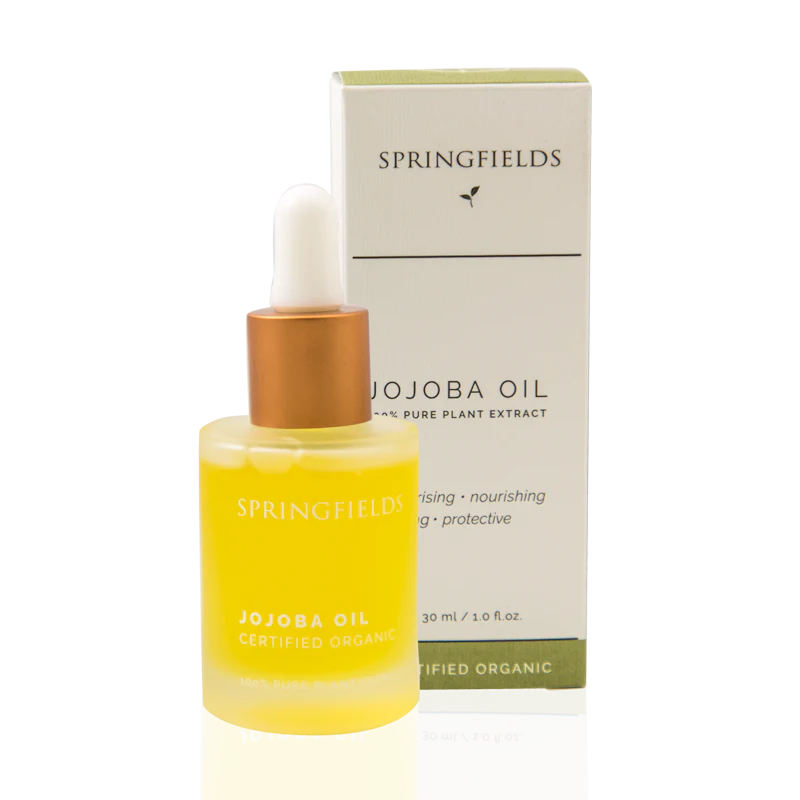 Springfields Certified Organic Jojoba Oil 30ml