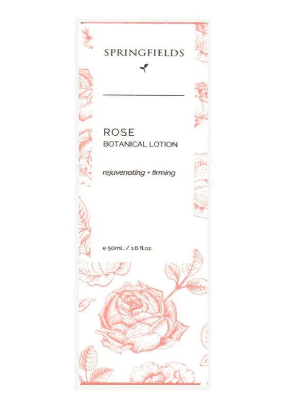 Springfields Rose Botanical Lotion 50ml
